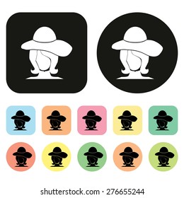 Women Hat icon