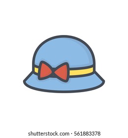 women hat icon