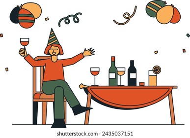 Women are having a party