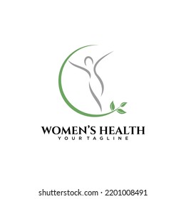 Women Health Care Logo Design Vector Stock Vector (Royalty Free ...