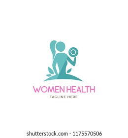 Women Health Logo Template