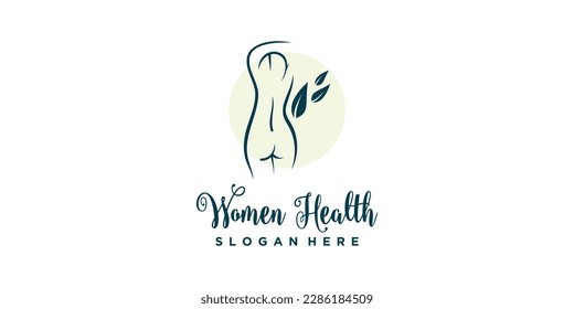 Women health modern and simple concept logo design Premium Vector Part 3