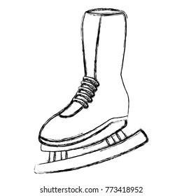 Women ice skate