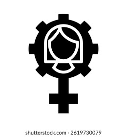 Women Icon Element For Design
