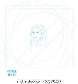 Women  icon. Vector design.