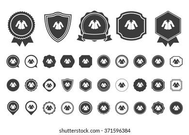 women jacket icon