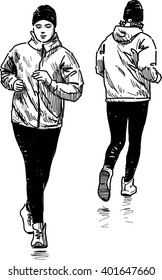 women at jog