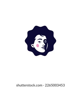 Women Logo design spa logo salon logo