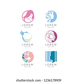 Women Logo Set