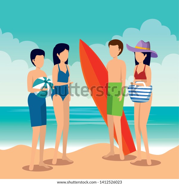 male wearing female swimsuit
