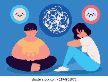 women and mental health, design