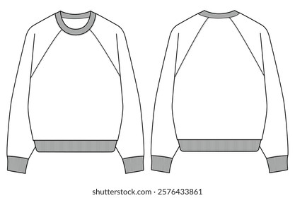 women oversized Sweatshirt design vector illustration design