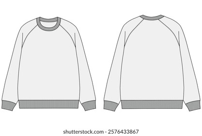 women oversized Sweatshirt design vector illustration design