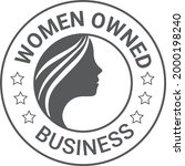 Women Owned Business logo, Women business vector logo
