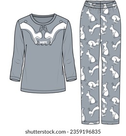 3,000+ Woman Pajamas Stock Illustrations, Royalty-Free Vector