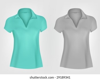 Women Polo T Shirt.