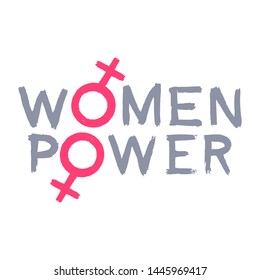 Women Power Female Power Industry Vector Stock Vector (Royalty Free ...