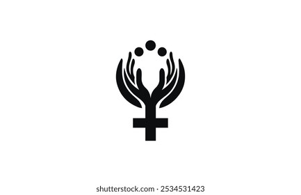 Logo de Women Power, Logo de Women, Empoderamiento de las mujeres, Logotipo de Empoderamiento