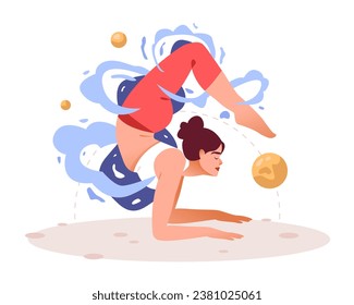 Women practice yoga and meditation. The concept of Zen and harmony. Mental health.