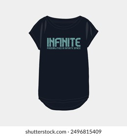 Women printed t shirt vector illustration and typography slogan for t shirt printing, tee graphic design.
