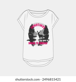 Women printed t shirt vector illustration and typography slogan for t shirt printing, tee graphic design.
