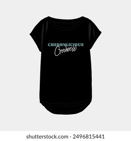 Women printed t shirt vector illustration and typography slogan for t shirt printing, tee graphic design.