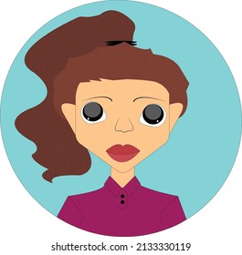 Women Profile Art female diverse faces, and hairstyle. Vector illustration. Women empowerment movement. Happy International Women's day.