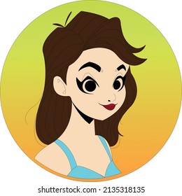 Women Profile Art, Girl Face Vector Art, Women Empowerment Movement. 