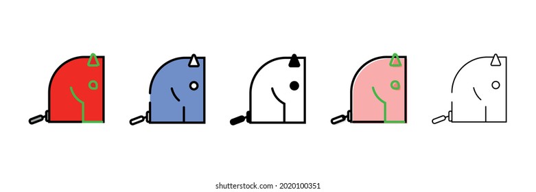 icono de tipo vectorial de bolso para mujeres