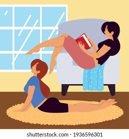 women read yoga self time