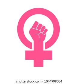 Women's Rights Movement Symbol on Women Guides