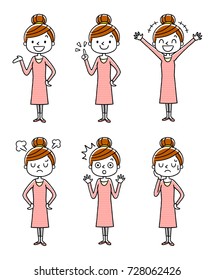 Women: Sets, variations