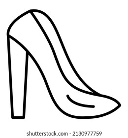 Women Shoes icon vector image. Can also be used for web apps, mobile apps and print media.