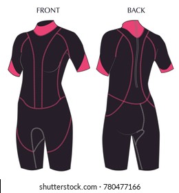 Wetsuit Woman Images Stock Photos Vectors Shutterstock