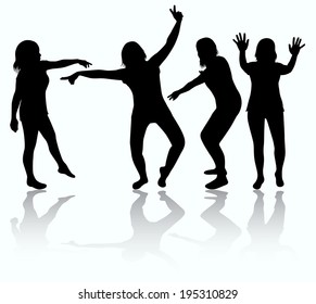 Women silhouettes