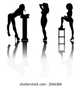 Women silhouettes