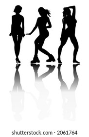 Women silhouettes