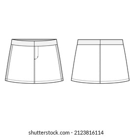 WOMEN SKIRT DRAWINGS, WOMEN'S FASHION DESIGN