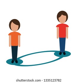 women social network connection