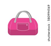 Women sport bag icon vector illustration graphic design