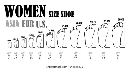 women's shoe size 36 in cm