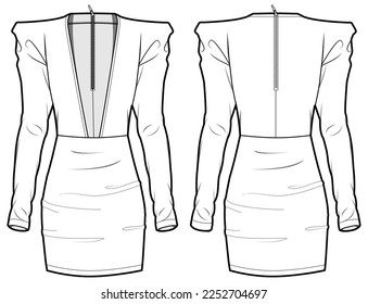 Bodycon Dress Technical Stock Illustrations  90 Bodycon Dress Technical  Stock Illustrations Vectors  Clipart  Dreamstime
