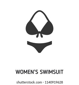Women Swimsuit creative icon. Simple element illustration. Women Swimsuit concept symbol design from beach icon collection. Can be used for web, mobile and print. web design, apps, software, print