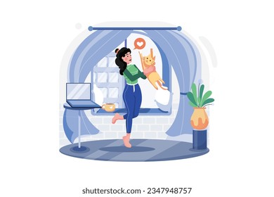 Women Taking A Break From Work