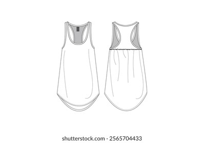 women tank top, night dress, outerwear top dress