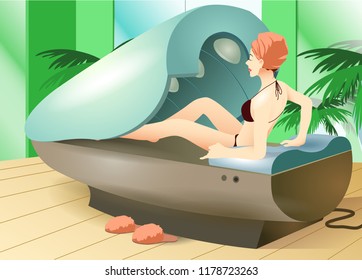 Women In A Therapy Machine 
