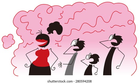 Women of tight perfume