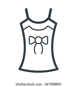 Women Top Vector Icon Stock Vector (Royalty Free) 467908895 | Shutterstock