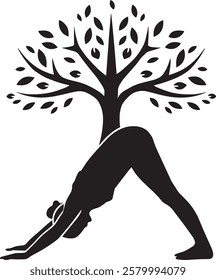 Women in Tree Yoga Possession