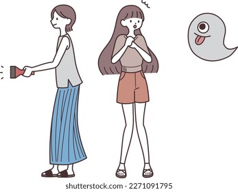 Women trying out for liverwurst
